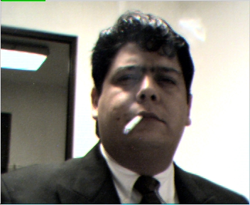 He aqui en vestimenta de chamba. . .