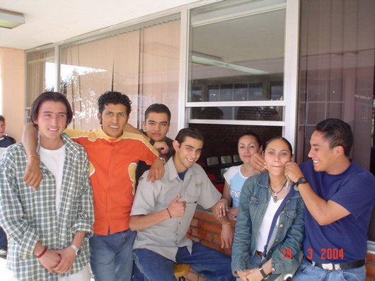 mis amigos y yo en el tec regional